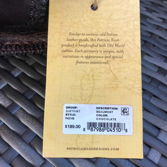 🆕❗️Patricia Nash NWT Leather Crossbody Bag - Picture 7 of 10